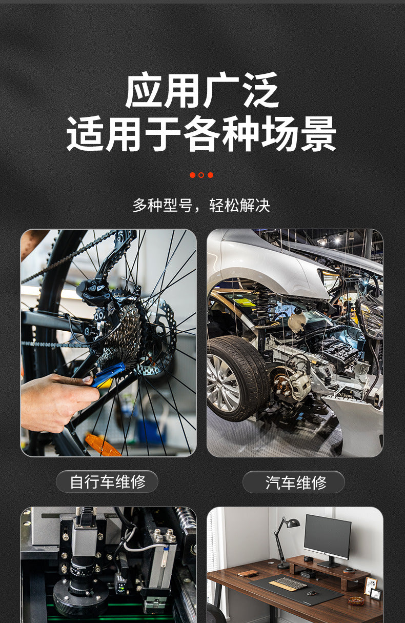 Shengda tools wholesale black electrophoresis open wrench auto repair double-headed manual dual-purpose open solid wrench