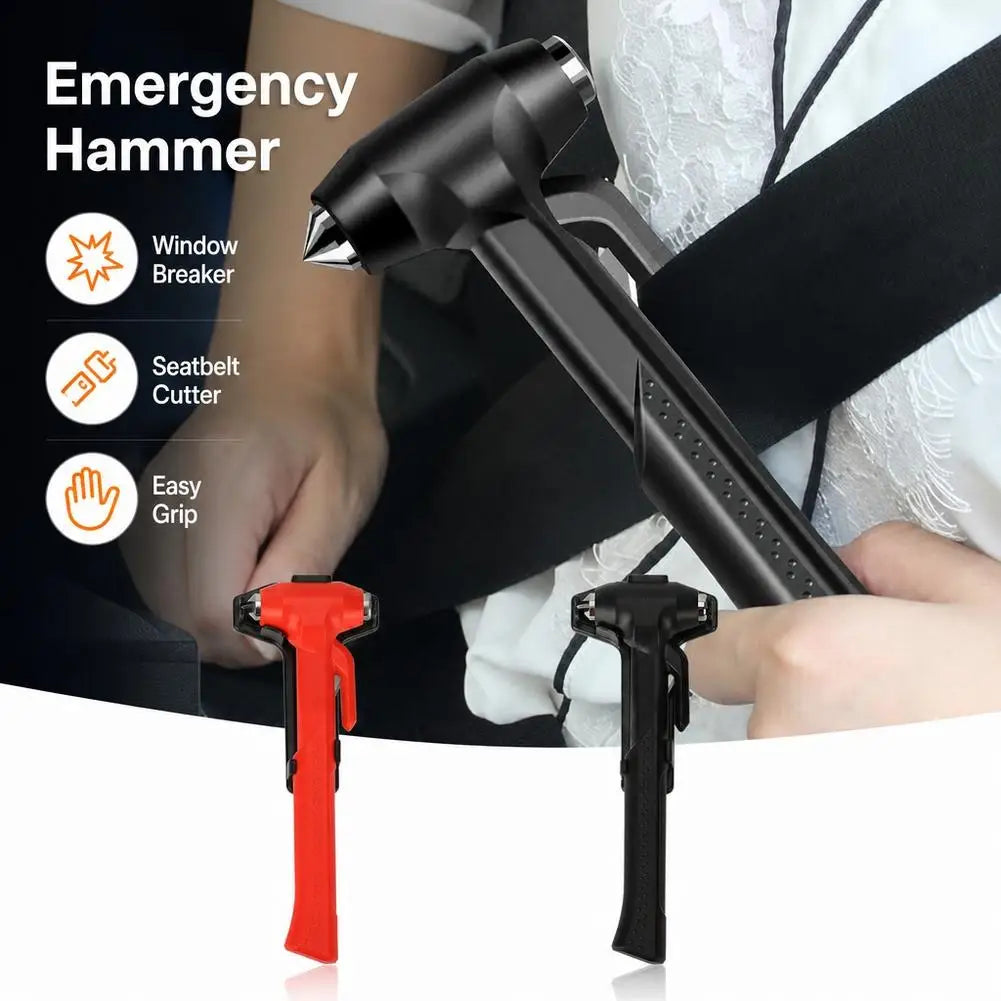 Car Safety Hammer Emergency Escape Tool Window Breaker Seatbelt Cutter Multifunctional Vehicle Emergency Survival Tool For Car
