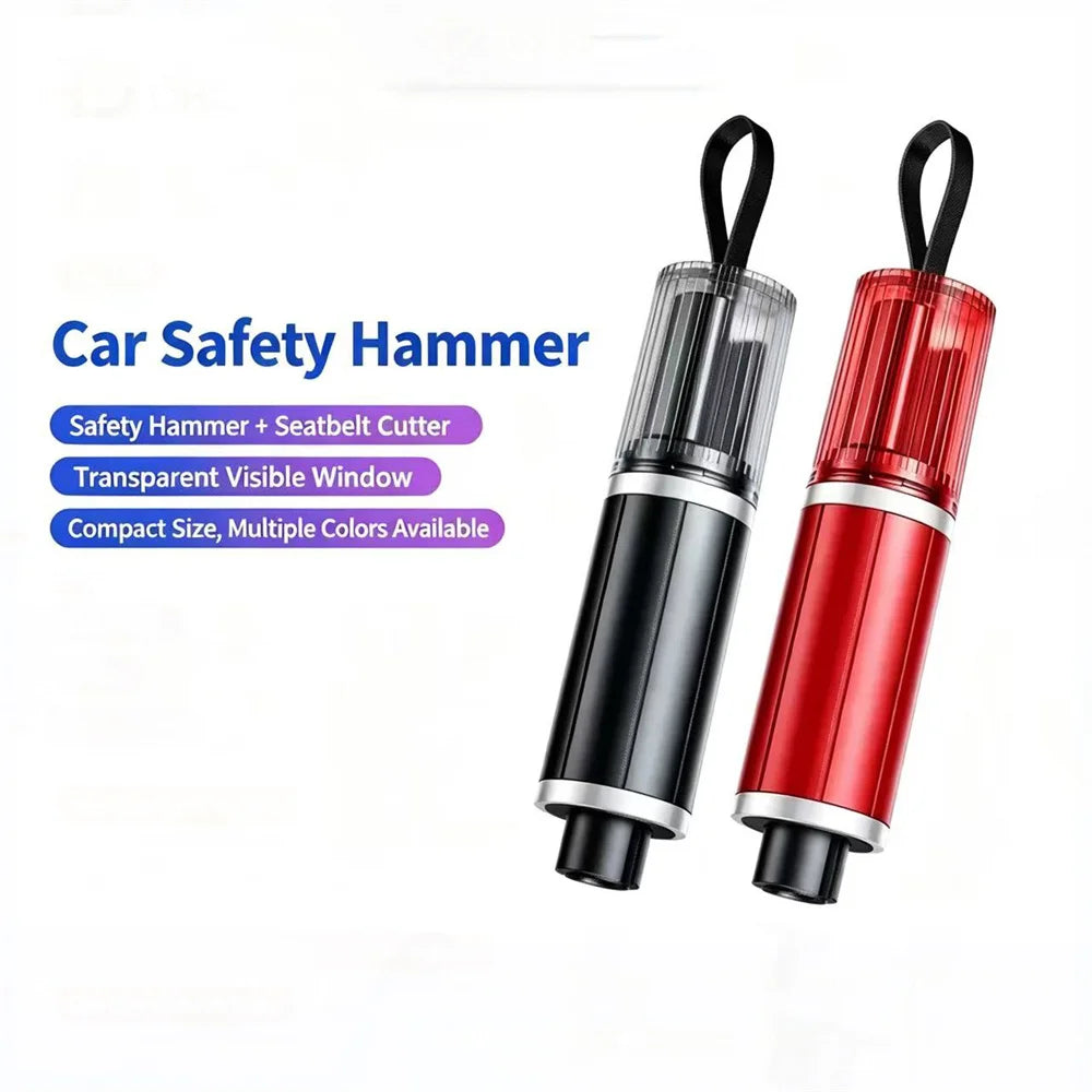 Car Emergency Hammer Cars Rescue Tools Safety Hammer Escape Seat Belt Cutter Lifesaving Auto Windows Glass Breaker Safety Hammer