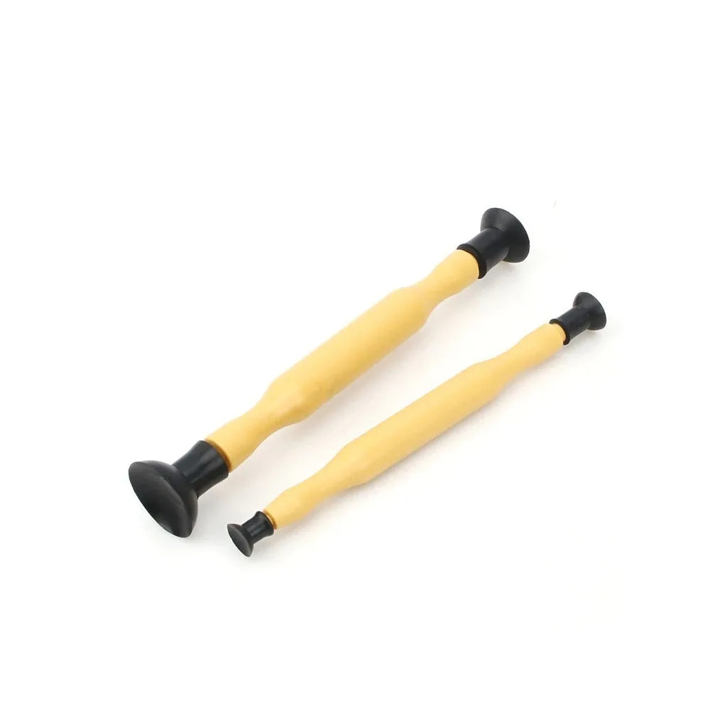 1 pair Manual Grinding Tools for Car Repairs: Valve Grinding Rods, Suction Cup Grinding, Rubber Tap Grinding