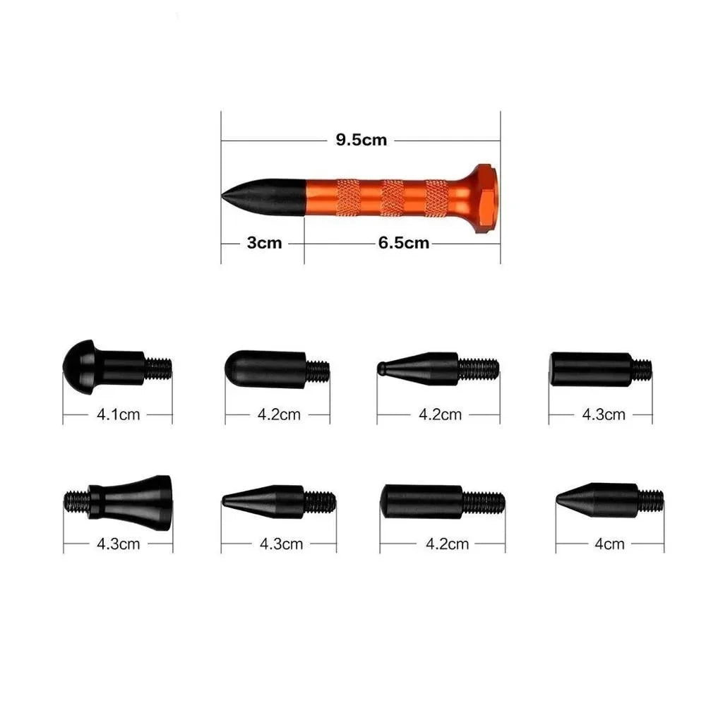 Car Dent Repair Tools Set Auto Body Part Mechanical  Multiple Size Puller Kit Paintless Knockout Pen PDR Automobile Accessories