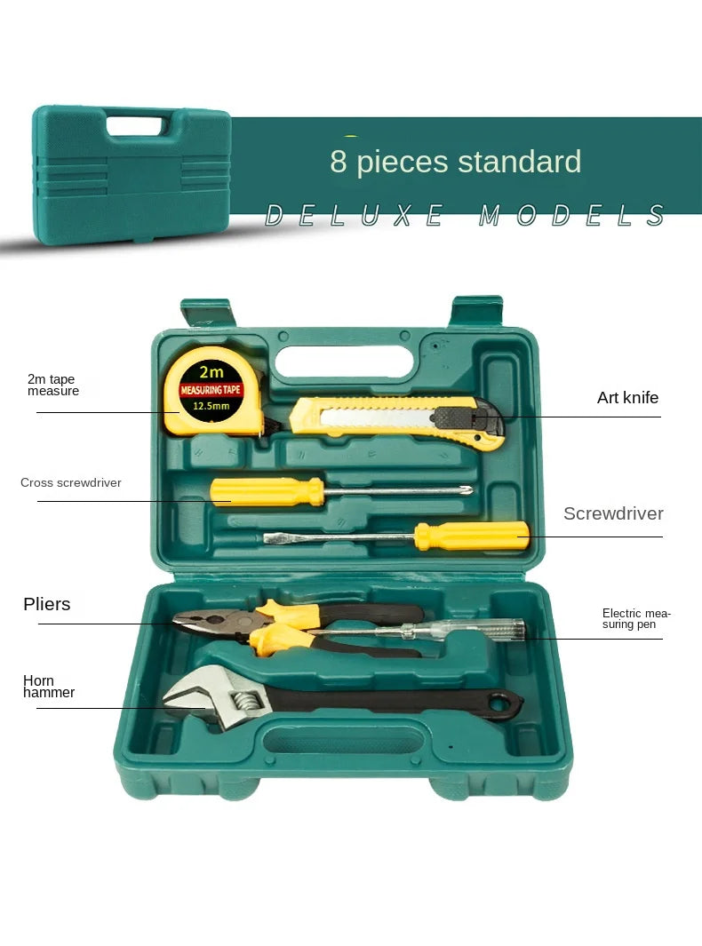 New Tools Car 12-Piece Emergency Toolbox Hardware Combination Tools Car Tool Kit Car Body Repair Tool Automobiles Accessories