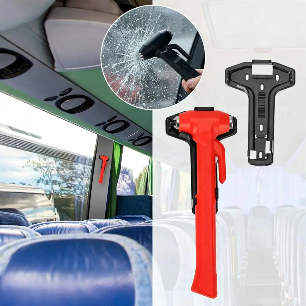Car Safety Hammer Emergency Escape Tool Window Breaker Seatbelt Cutter Multifunctional Vehicle Emergency Survival Tool For Car