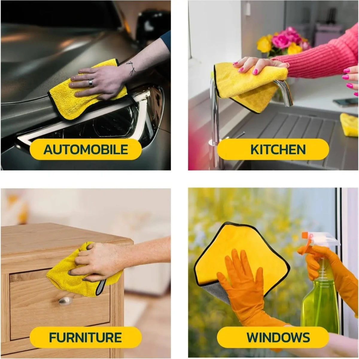 Car Cleaning Tools Kit Detailing Brush Set Wash Kit Interior Exterior Wheels Uses For Car Care