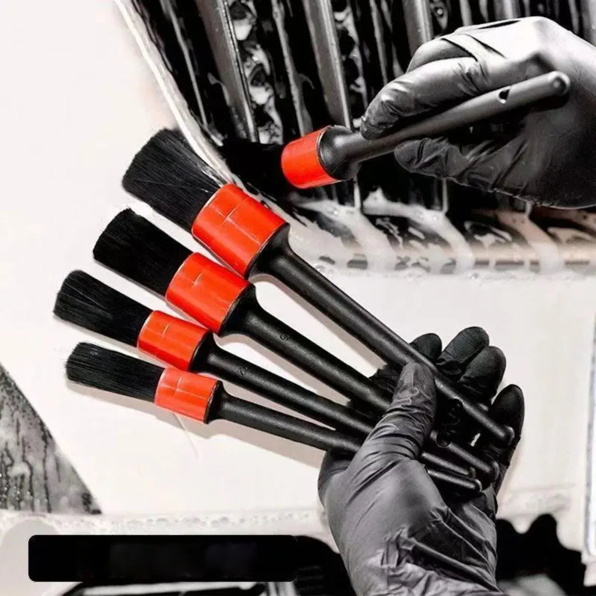 Car Cleaning Tools Kit Detailing Brush Set Wash Kit Interior Exterior Wheels Uses For Car Care