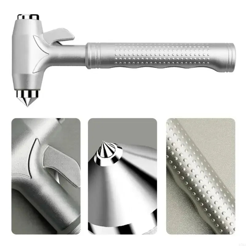 Solid Car Emergency Safety Hammer Escape Tool Car Window Breaker Seat Belt Cutter Multifunctional Escape Tools Car Accessories