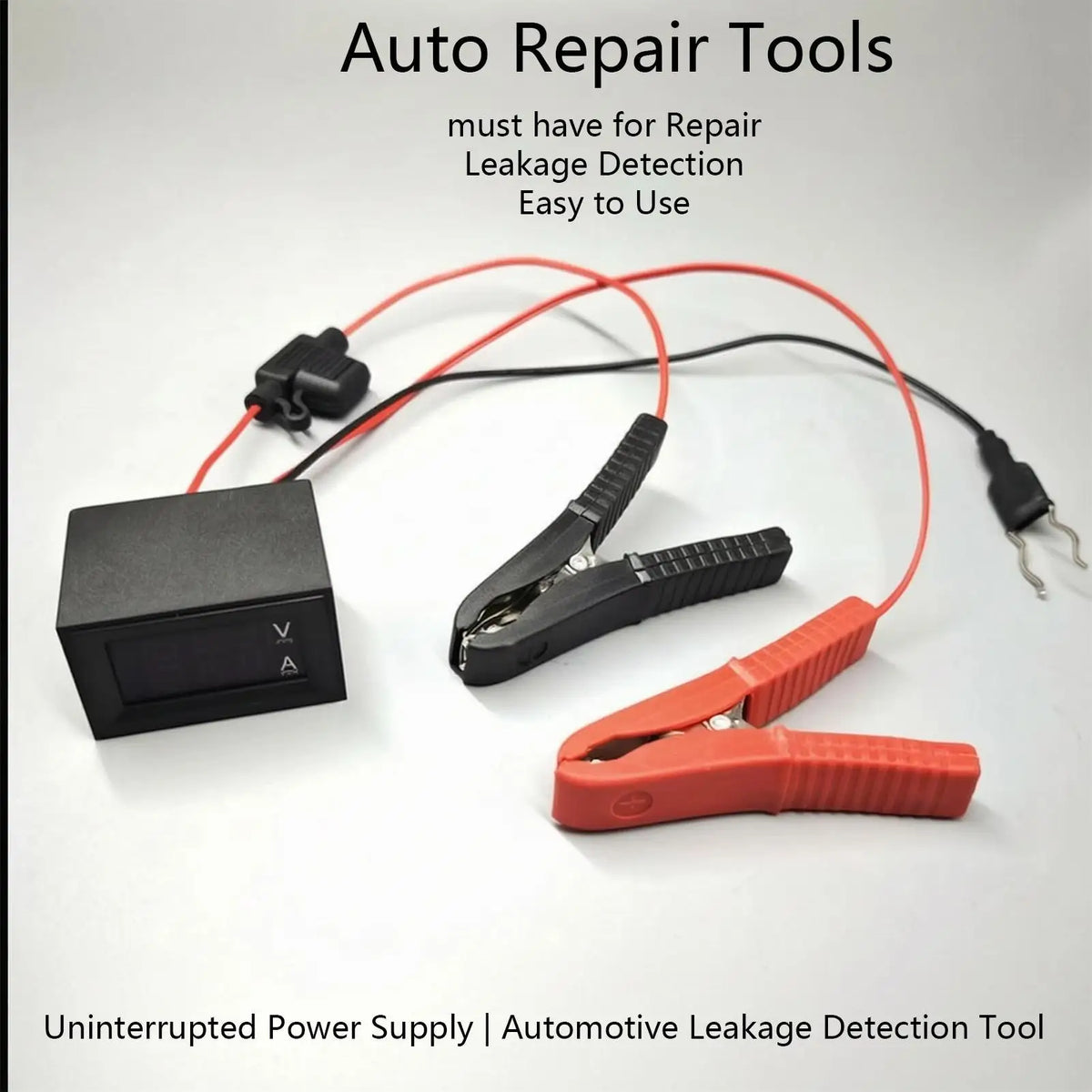 Car Current Diagnostic Tool Battery Tester Automotive Automobile Circuit Leakage Detector for Trailer Truck Sedan Home Garage