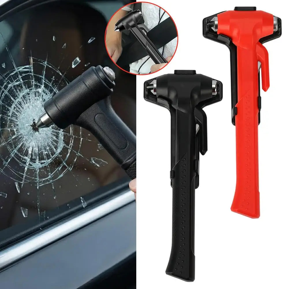 Car Safety Hammer Emergency Escape Tool Window Breaker Seatbelt Cutter Multifunctional Vehicle Emergency Survival Tool For Car