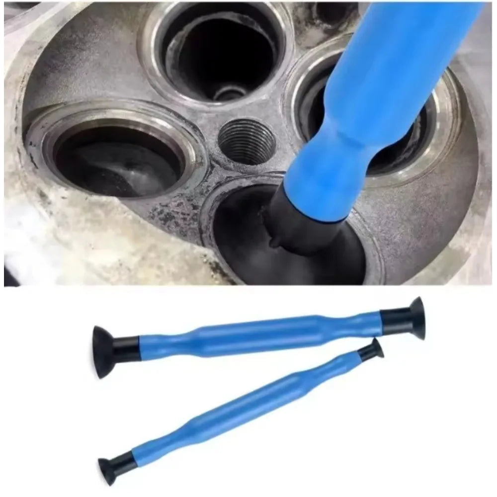 1 pair Manual Grinding Tools for Car Repairs: Valve Grinding Rods, Suction Cup Grinding, Rubber Tap Grinding