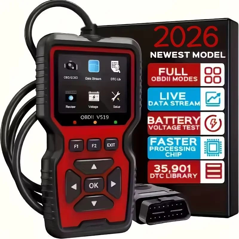 Professional Obd2 Scanner - Usb-Powered Car Diagnostic Tool with Real-Time Data Stream, Full-Featured Obd Ii Testing