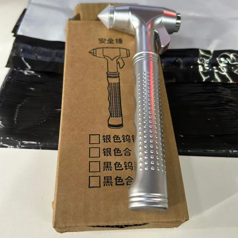 Solid Car Emergency Safety Hammer Escape Tool Car Window Breaker Seat Belt Cutter Multifunctional Escape Tools Car Accessories