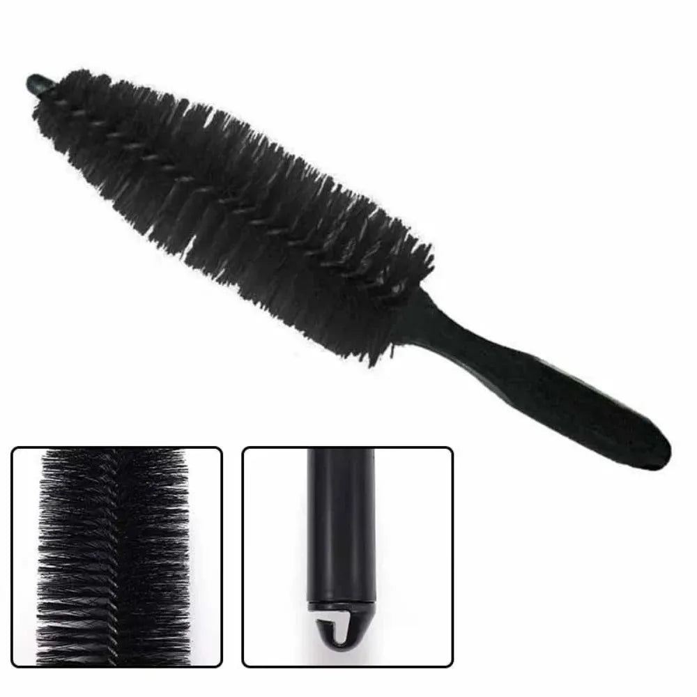Car Wheel Tire Wash Cleaning Brush Rim Scrubber Cleaner Duster Handle Tyre Cleaning Detailing Brushes Car Cleaning Tools