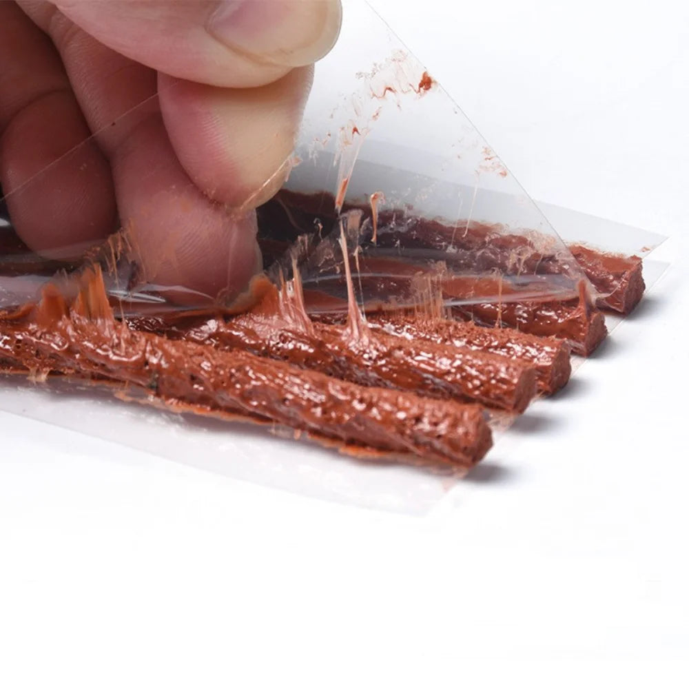 Tubeless Tire Repair Strips Stiring Glue for Tyre Puncture Emergency Car Motorcycle Bike Tyre Tire Rubber Strips Repairing Tools
