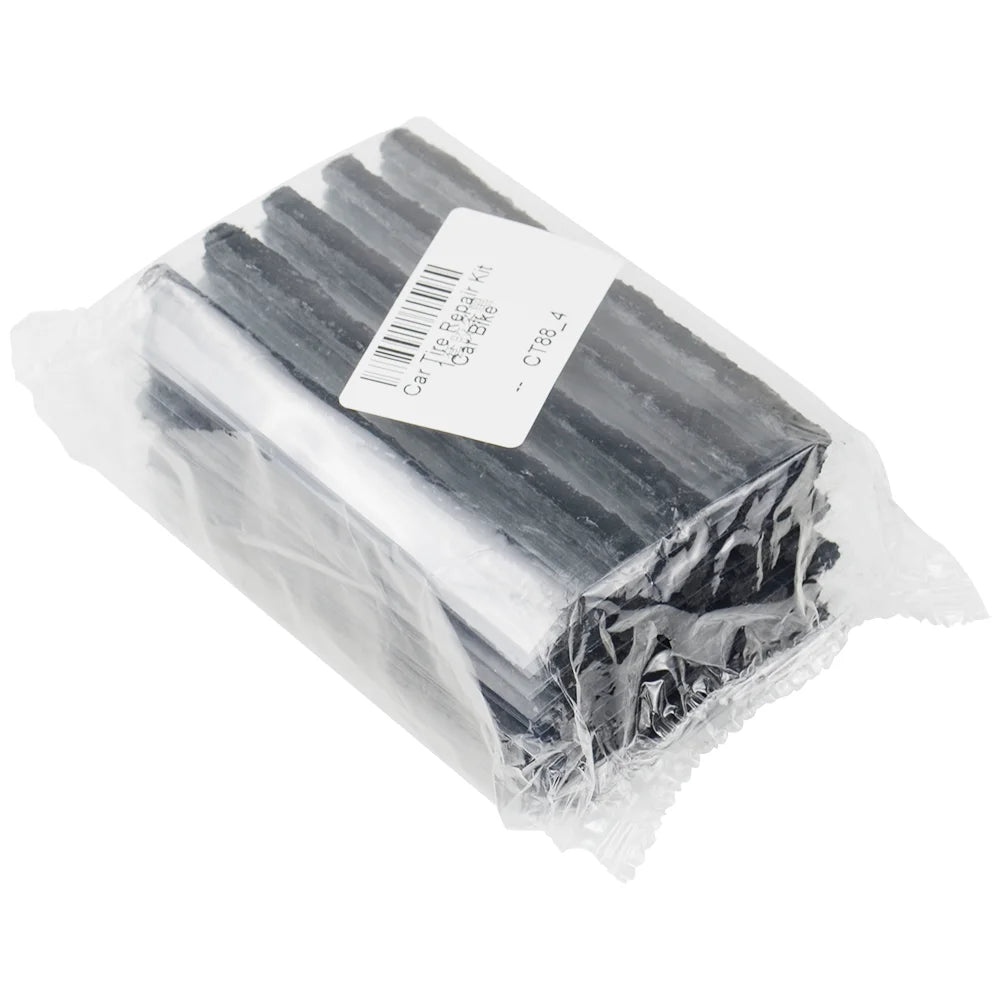 Tubeless Tire Repair Strips Stiring Glue for Tyre Puncture Emergency Car Motorcycle Bike Tyre Tire Rubber Strips Repairing Tools