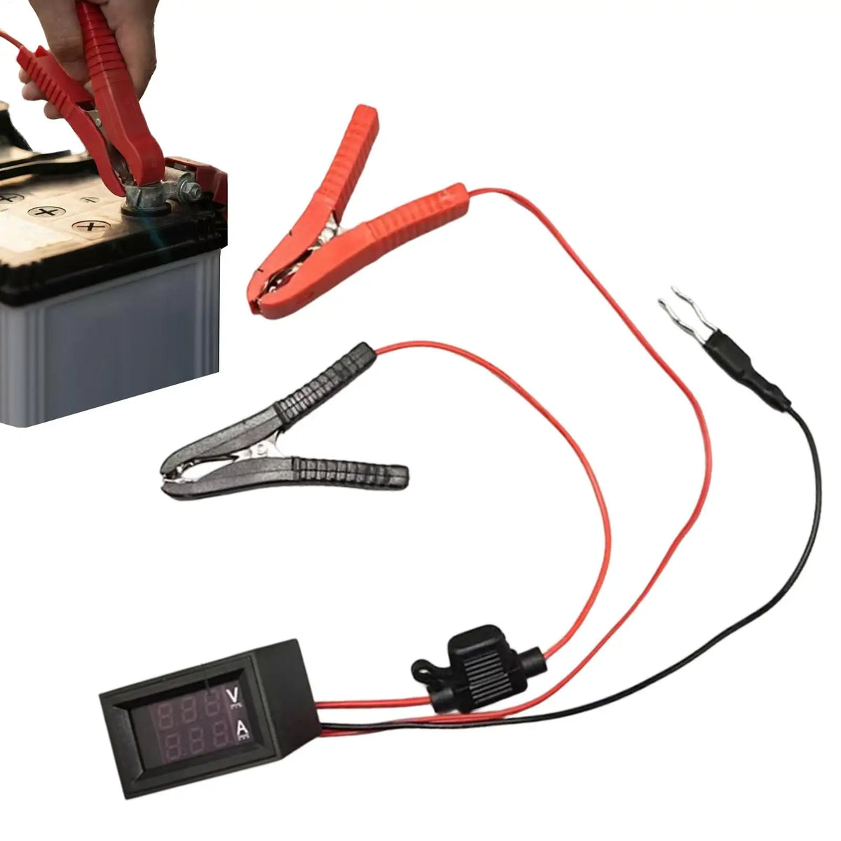 Car Current Diagnostic Tool Battery Tester Automotive Automobile Circuit Leakage Detector for Trailer Truck Sedan Home Garage