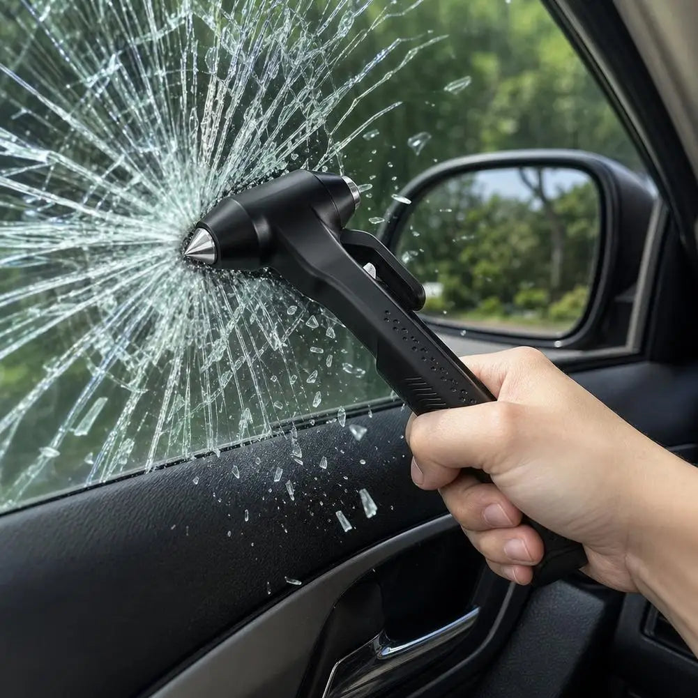 Car Safety Hammer Emergency Escape Tool Window Breaker Seatbelt Cutter Multifunctional Vehicle Emergency Survival Tool For Car